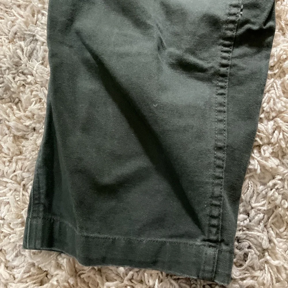 Gap Kids Girls Olive Green Fatigue Utility Pants Size 16 Cotton Straight Leg